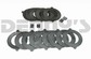 Dana Spicer 701151X TRAC LOK Positraction clutch plate kit with STEEL CLUTCHES for Dana 60 with 35 spline semifloat axles fits 1997 to 2014 Ford Van E250, E350